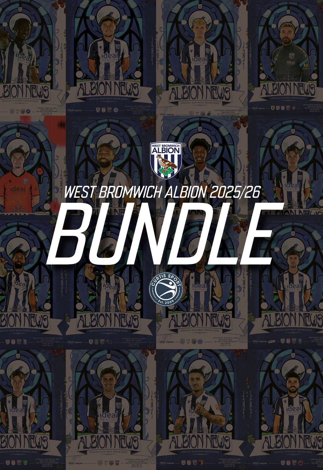 West Bromwich Albion 2025/26 Matchday Programme Collection - SPECIAL OFFER West Bromwich Albion 2025/26 Matchday Programme Collection - SPECIAL OFFER