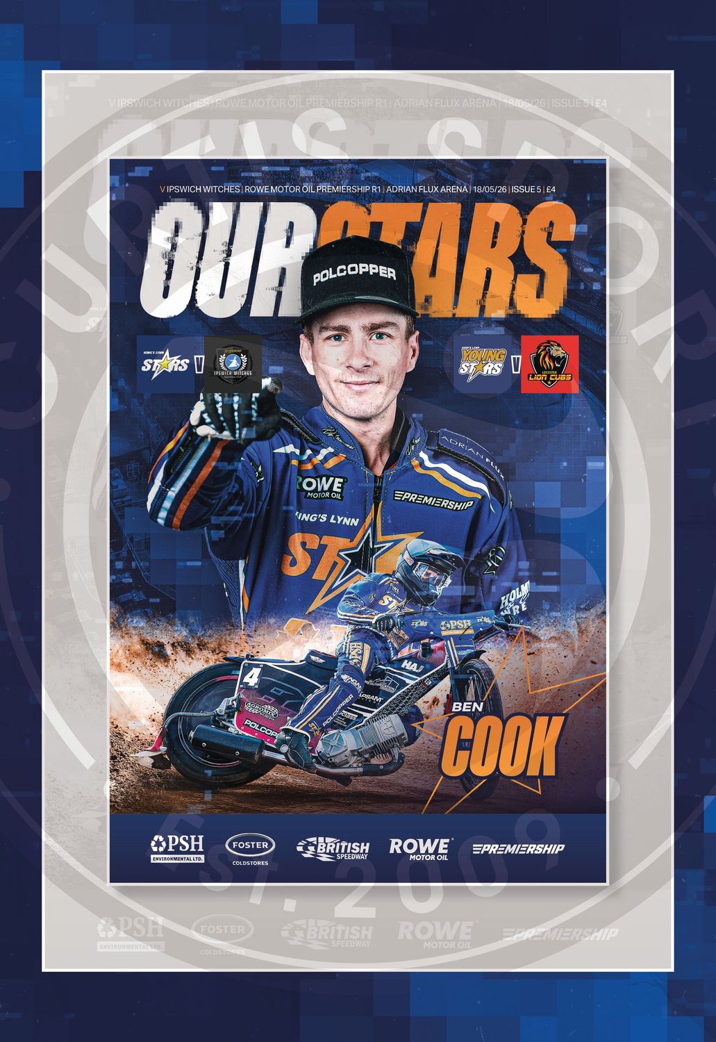 King's Lynn Stars v Ipswich Witches / King's Lynn Young Stars v Leicester Lion Cubs - May 2026 King's Lynn Stars v Ipswich Witches / King's Lynn Young Stars v Leicester Lion Cubs - May 2026