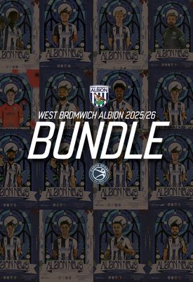 West Bromwich Albion 2025/26 Matchday Programme Collection - SPECIAL OFFER West Bromwich Albion 2025/26 Matchday Programme Collection - SPECIAL OFFER