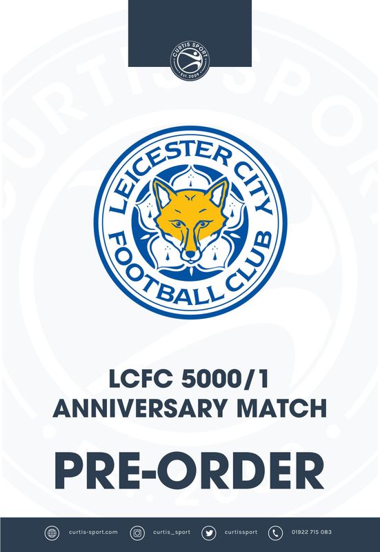 Leicester City - 5000/1 Anniversary Match - 30/05/26