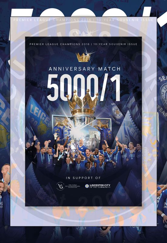 Leicester City - 5000/1 Anniversary Match - 30/05/26