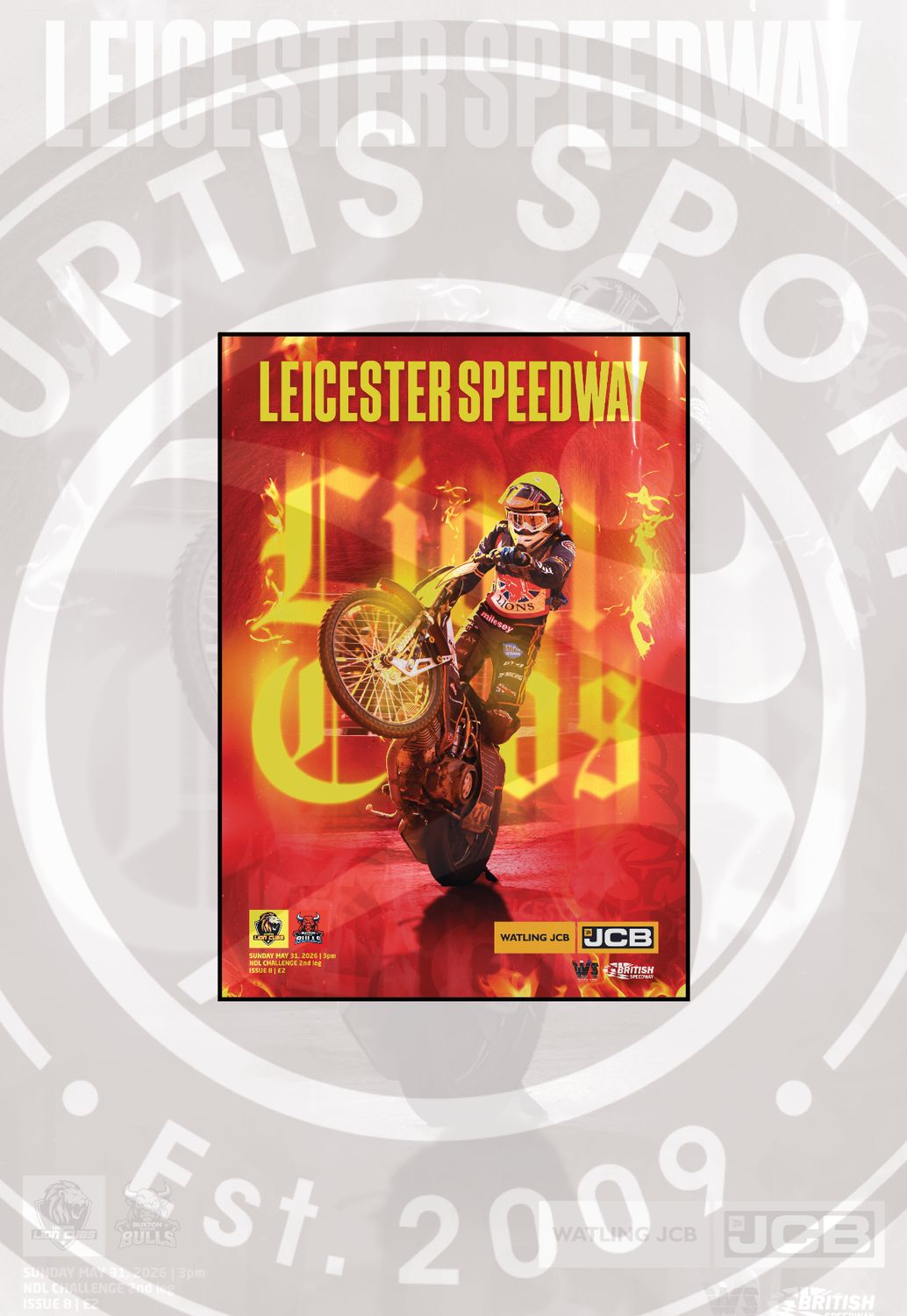Leicester Lion Cubs v Buxton Bulls - 31/05/26