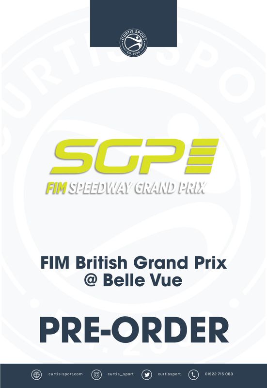 2026 FIM Speedway Grand Prix of Great Britain (Manchester) - 5 & 6 June
