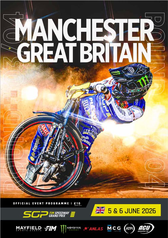 2026 FIM Speedway Grand Prix of Great Britain (Manchester) - 5 & 6 June