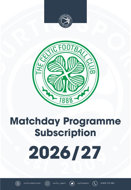 Celtic FC 2026/27 Home Subscription