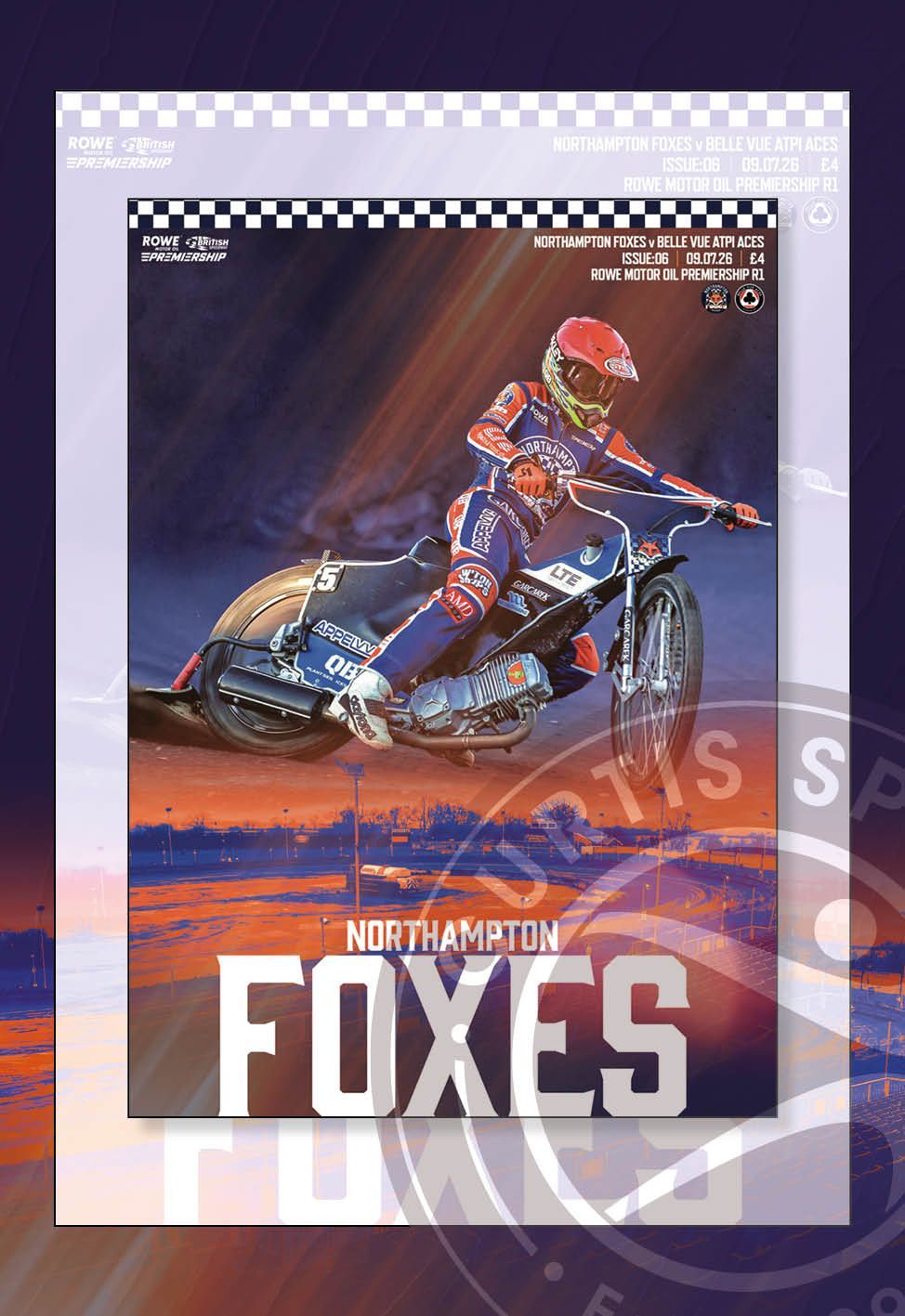 Northampton Foxes v Belle Vue Aces - 09/07/26 Northampton Foxes v Belle Vue Aces - 09/07/26