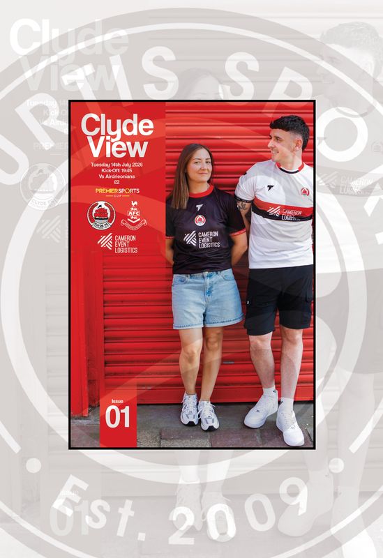 Clyde v Airdrieonians  - 14/07/26