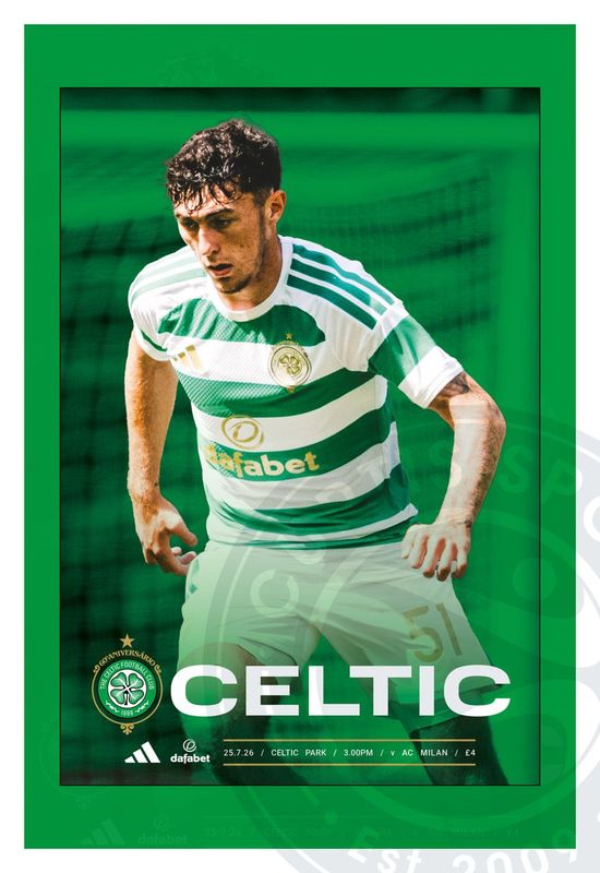Celtic v AC Milan - 25/07/26