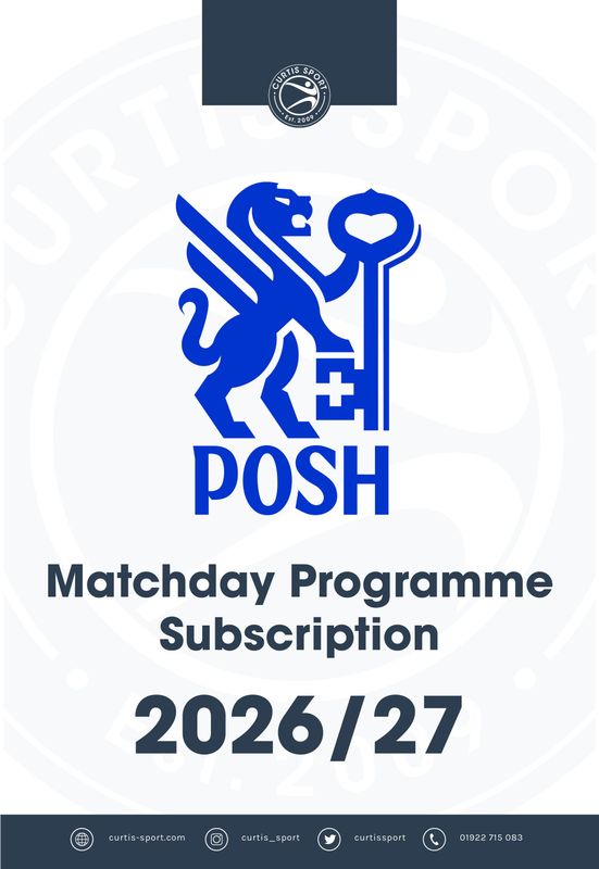 Peterborough United 2026/27 Home Subscription