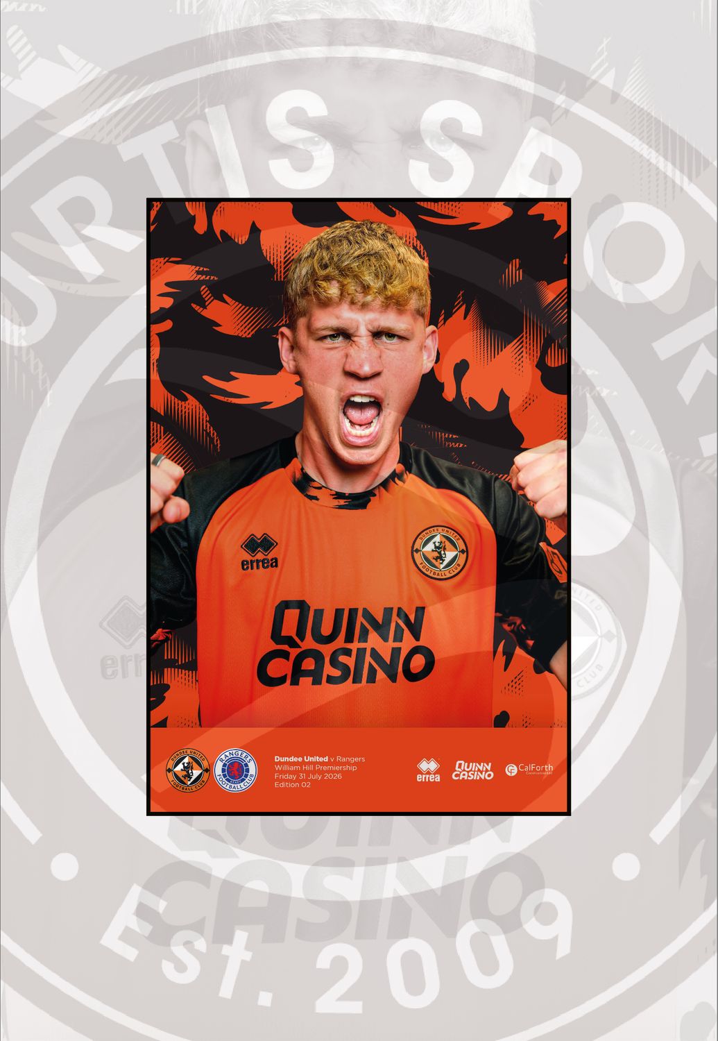Dundee United v Rangers - 31/07/26 Dundee United v Rangers - 31/07/26