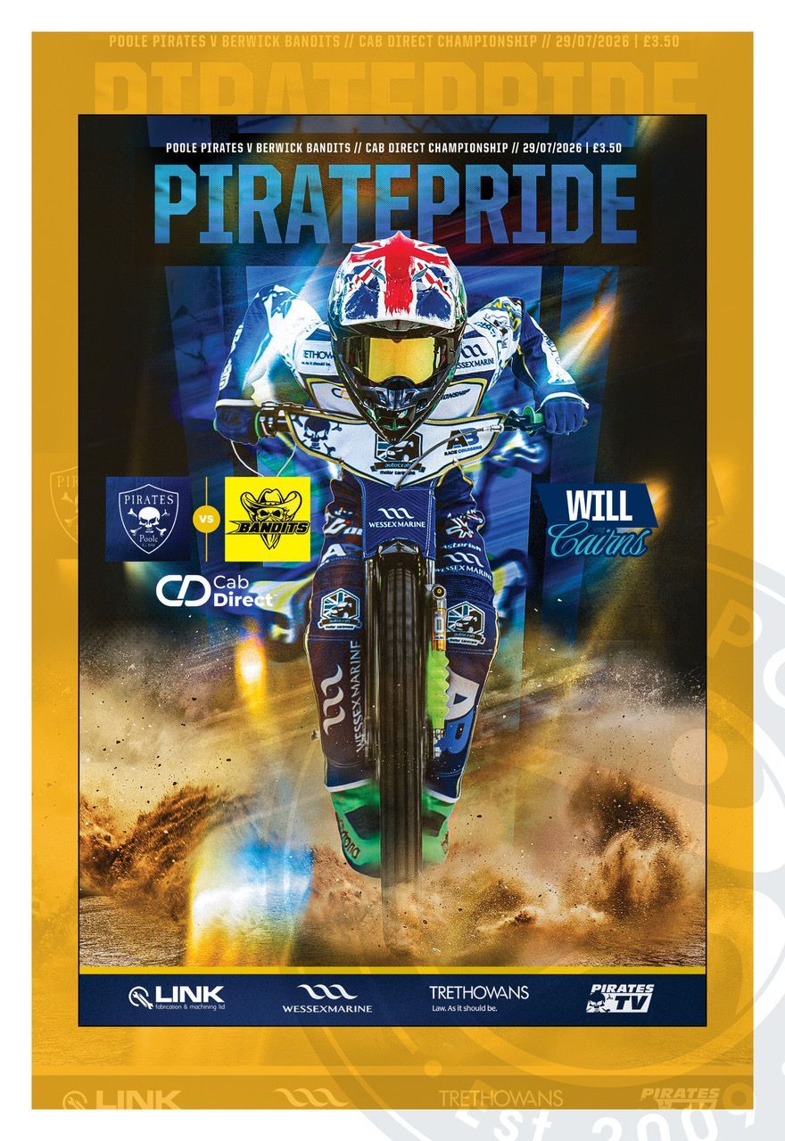 Poole Pirates v Berwick Bandits - 29/07/26 Poole Pirates v Berwick Bandits - 29/07/26