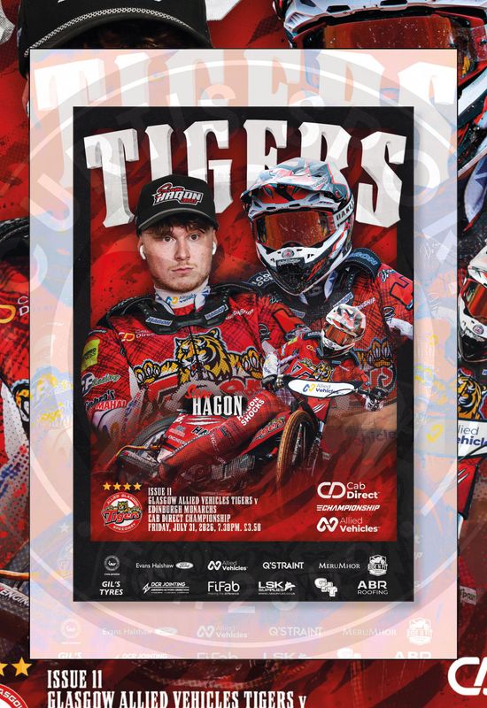 Glasgow Tigers v Edinburgh Monarchs - 31/07/26