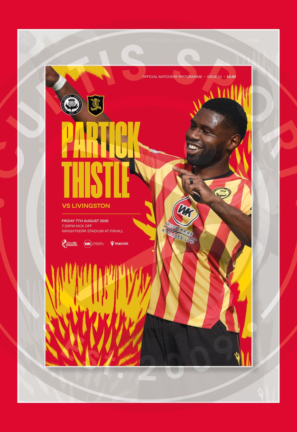 Partick Thistle v Livingston - 07/08/26 Partick Thistle v Livingston - 07/08/26