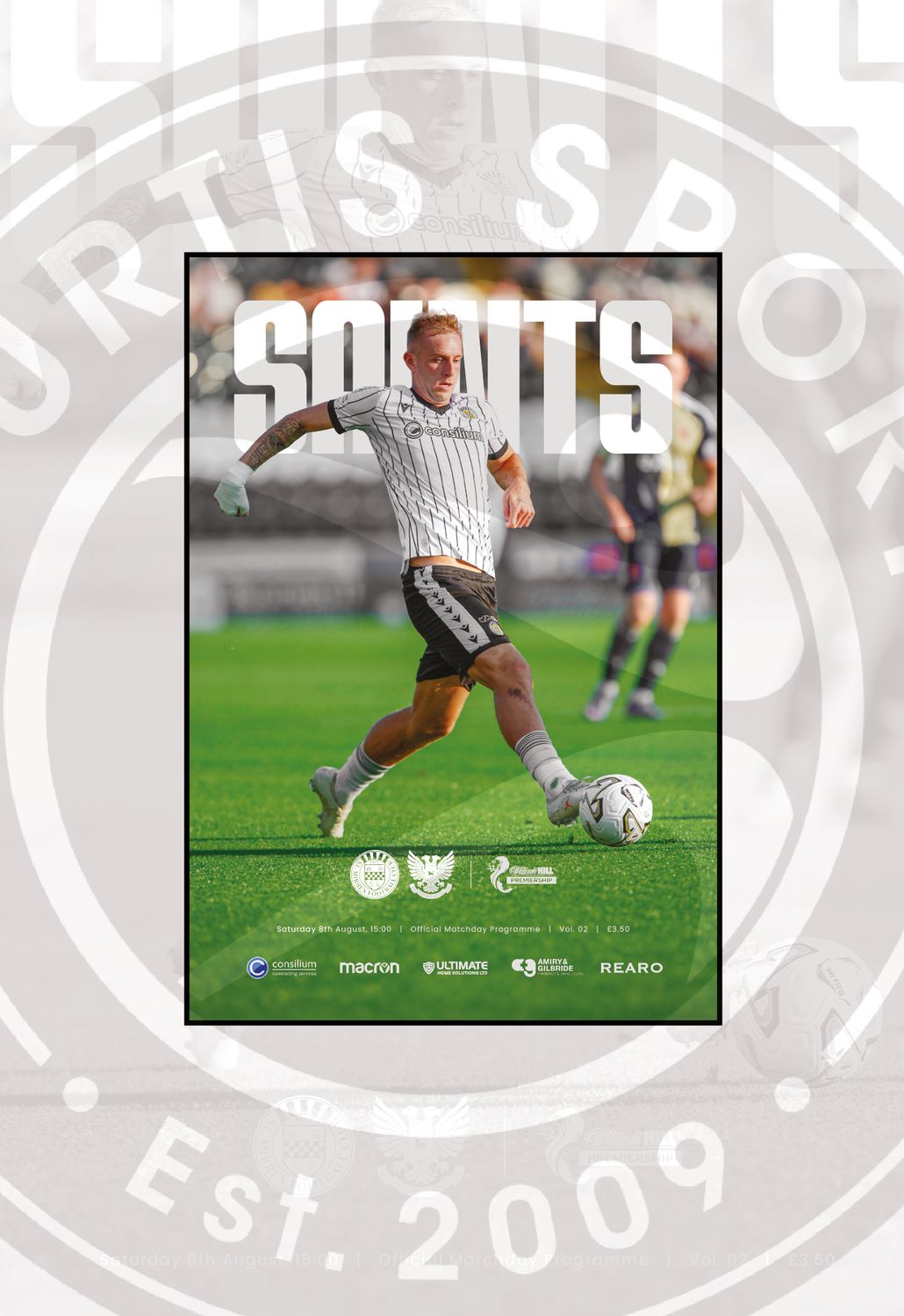 St Mirren v St Johnstone - 08/08/26 St Mirren v St Johnstone - 08/08/26