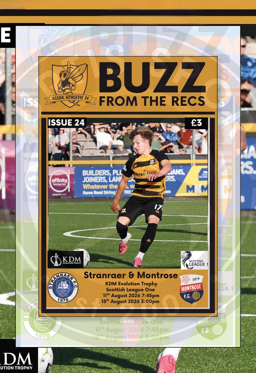 Alloa Athletic v Stranraer / Montrose 2-IN-1 - Aug 26 Alloa Athletic v Stranraer / Montrose 2-IN-1 - Aug 26