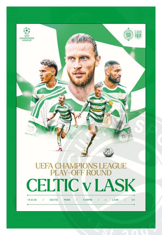 Celtic v LASK - 19/08/26