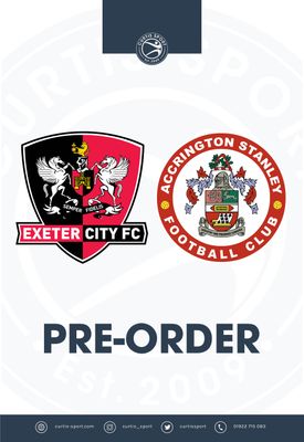 Exeter City v Accrington Stanley - 22/08/26 Exeter City v Accrington Stanley - 22/08/26