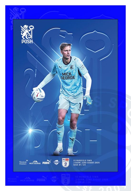 Peterborough United v Mansfield Town - 22/08/26