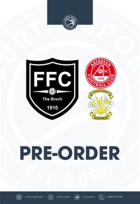 Fraserburgh v Aberdeen B / Clachnacuddin 2-IN-1 - August 2026 Fraserburgh v Aberdeen B / Clachnacuddin 2-IN-1 - August 2026