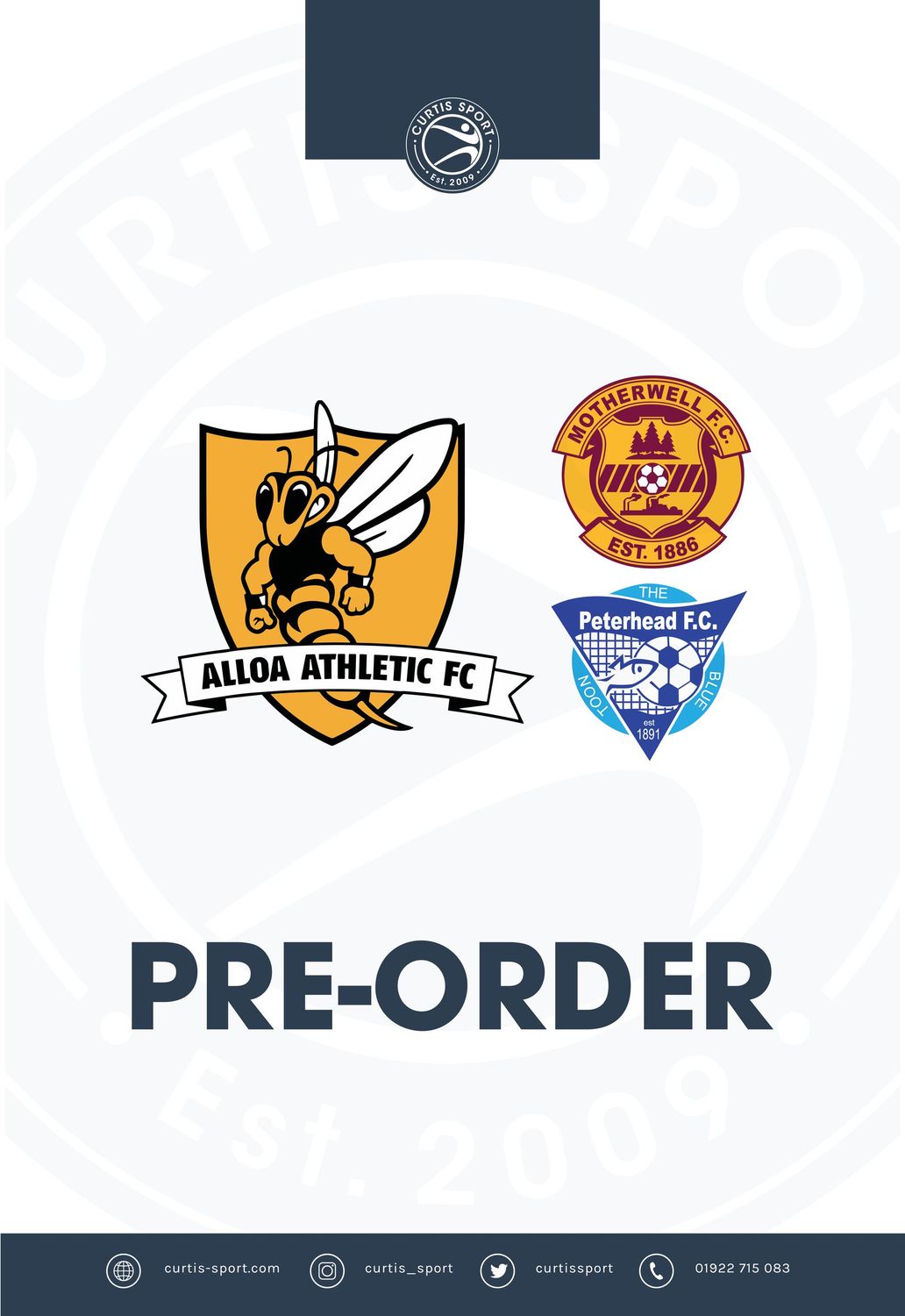 Alloa Athletic v Motherwell B / Peterhead 2-IN-1 - August 2026