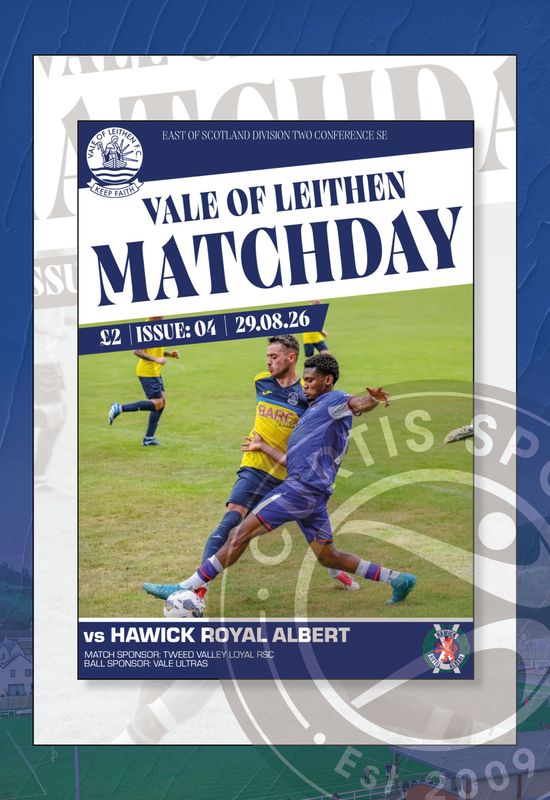 Vale of Leithen v Hawick Royal Albert - 29/08/26