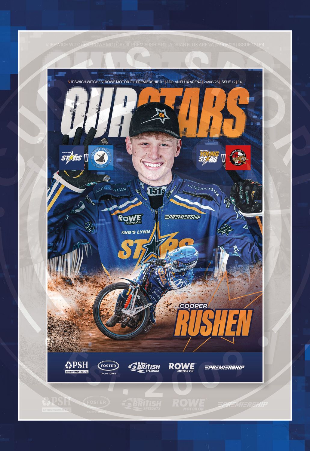King's Lynn Stars v Ipswich Witches / King's Lynn Young Stars v Middlesbrough Tigers - August 2026 King's Lynn Stars v Ipswich Witches / King's Lynn Young Stars v Middlesbrough Tigers - August 2026