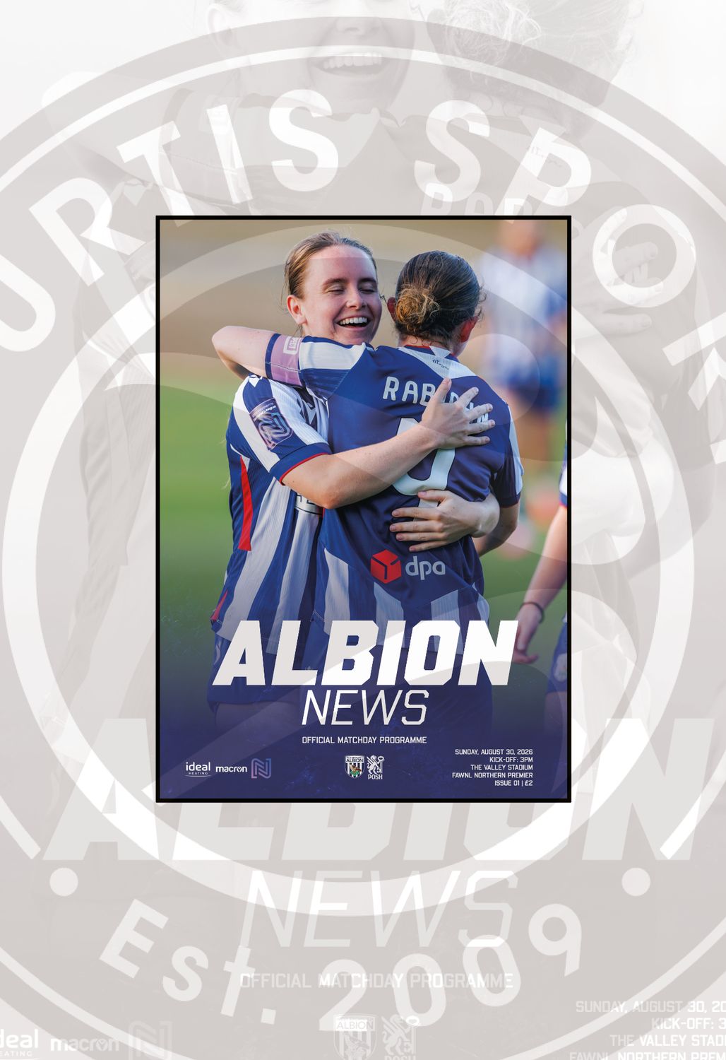 West Bromwich Albion Women v Peterborough United Women - 30/08/26