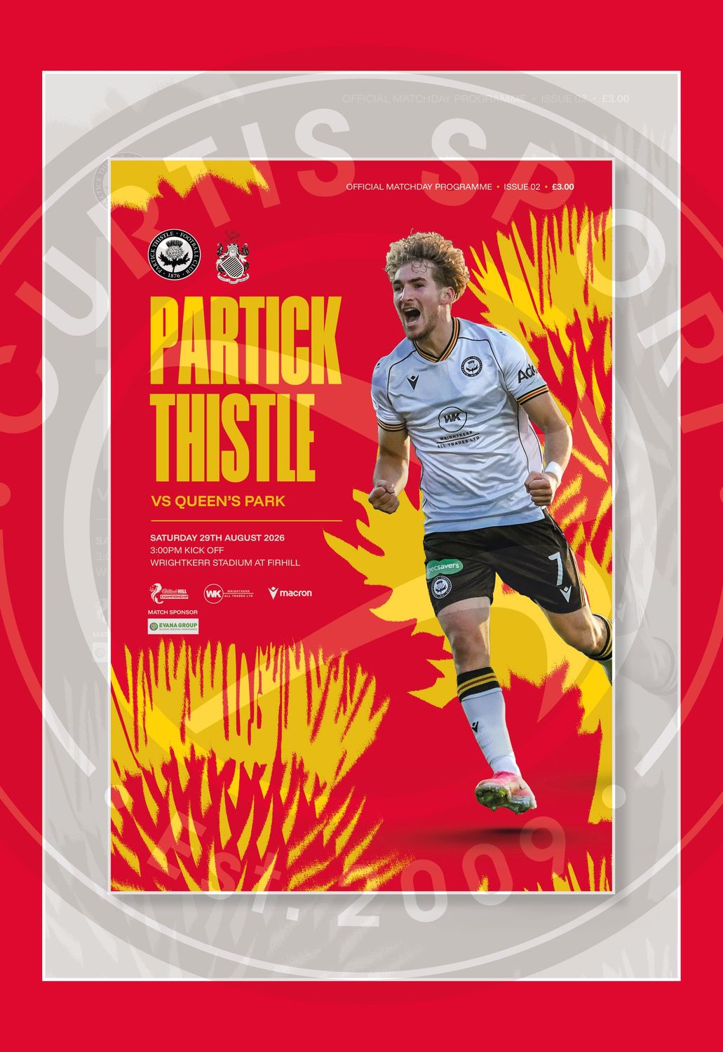 Partick Thistle v Queen's Park - 29/08/26 Partick Thistle v Queen's Park - 29/08/26