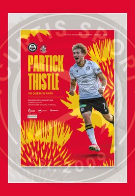 Partick Thistle v Queen's Park - 29/08/26 Partick Thistle v Queen's Park - 29/08/26