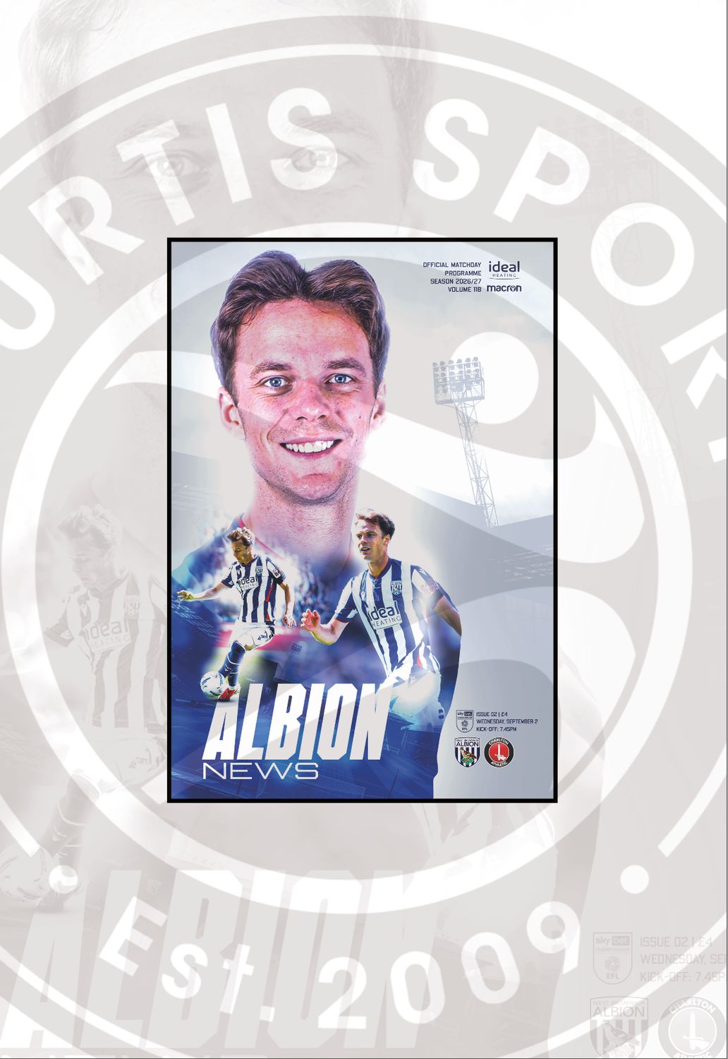 West Bromwich Albion v Charlton Athletic - 02/09/26