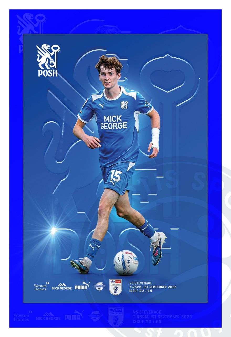 Peterborough United v Stevenage - 01/09/26 Peterborough United v Stevenage - 01/09/26