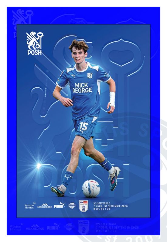 Peterborough United v Stevenage - 01/09/26