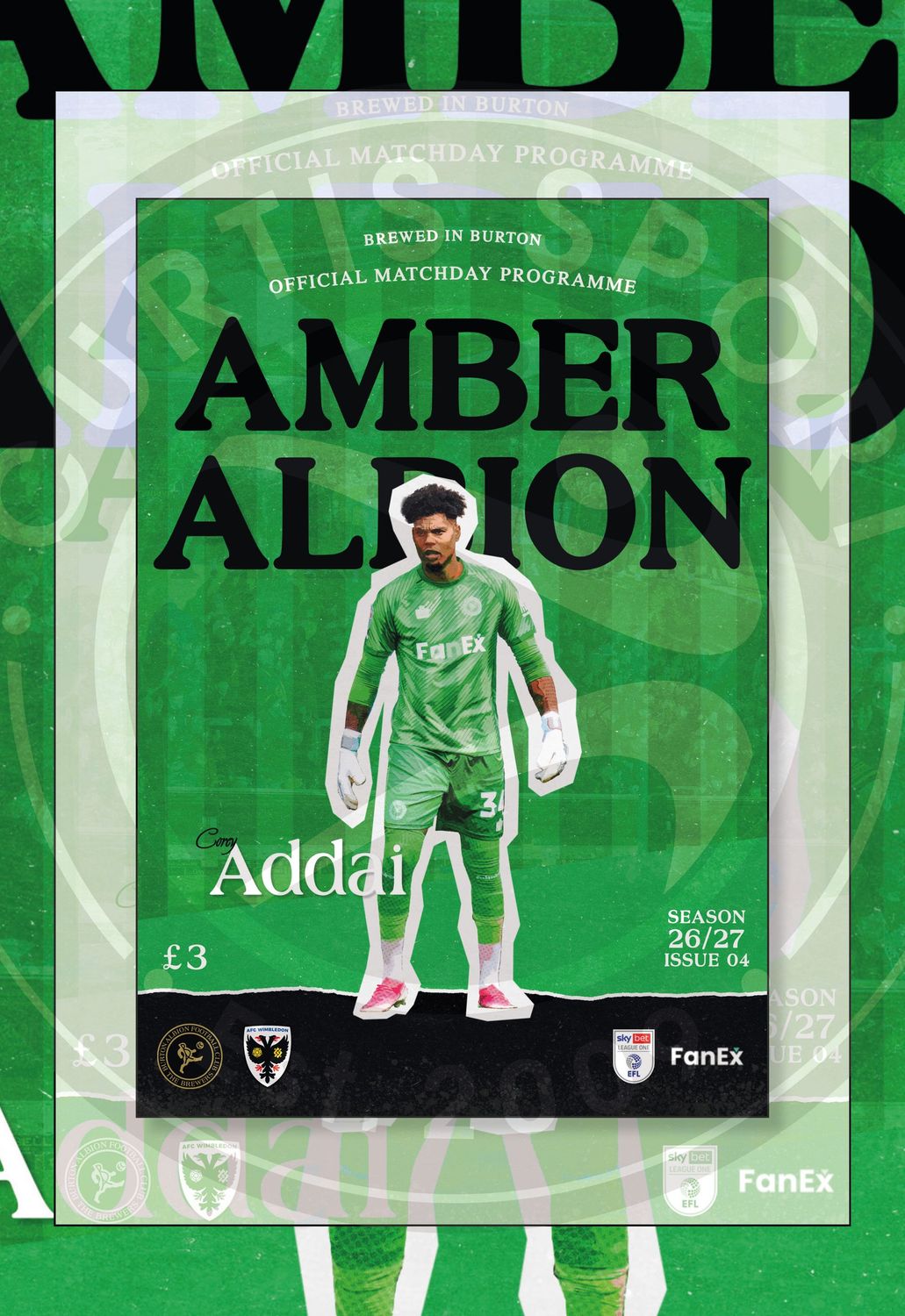 Burton Albion v AFC Wimbledon - 02/09/26