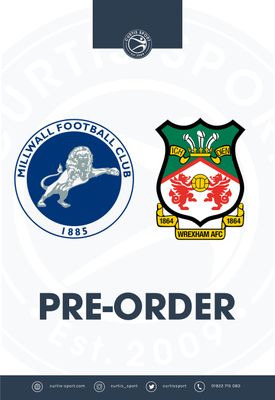 Millwall v Wrexham - 02/09/26 Millwall v Wrexham - 02/09/26