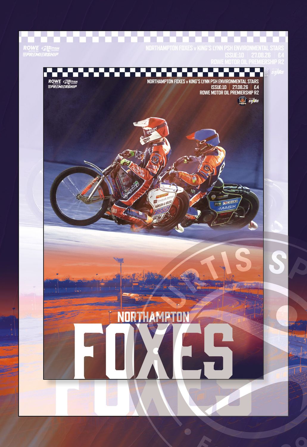 Northampton Foxes v King's Lynn Stars - 27/08/26