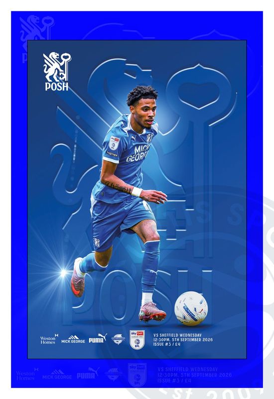 Peterborough United v Sheffield Wednesday - 05/09/26