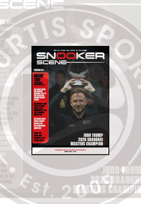 Snooker Scene - August 2026