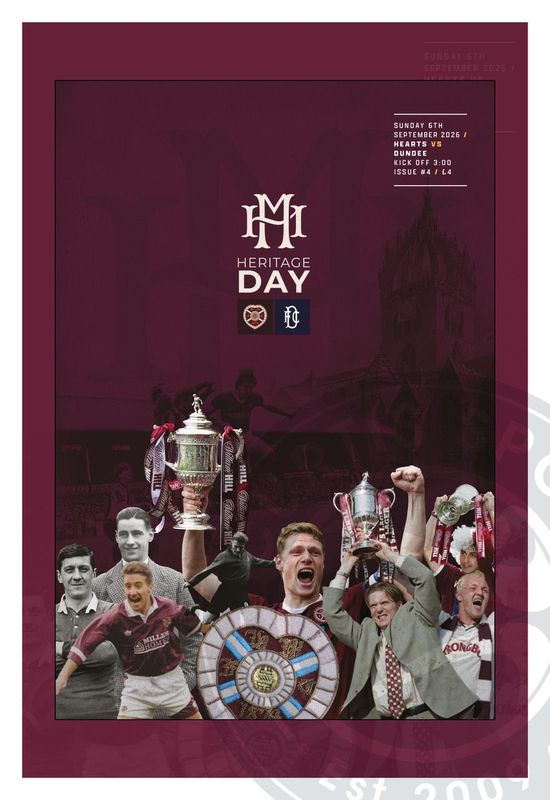 Heart of Midlothian v Dundee - 06/09/26