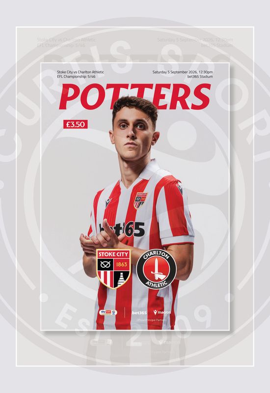 Stoke City v Charlton Athletic - 05/09/26