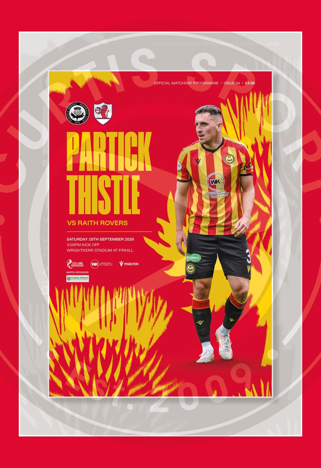 Partick Thistle v Raith Rovers - 19/09/26 Partick Thistle v Raith Rovers - 19/09/26