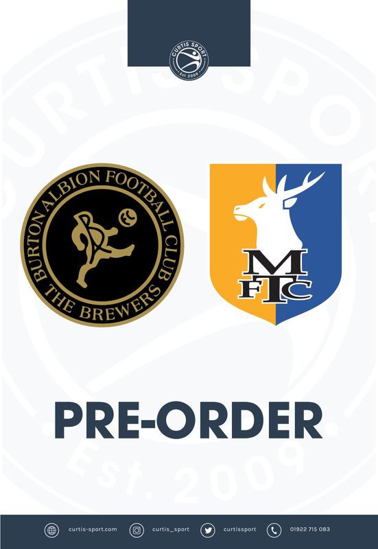 Burton Albion v Mansfield Town - 12/09/26