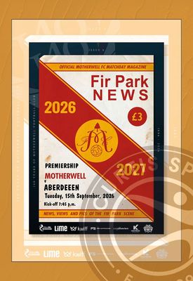 Motherwell v Aberdeen - 15/09/26 Motherwell v Aberdeen - 15/09/26