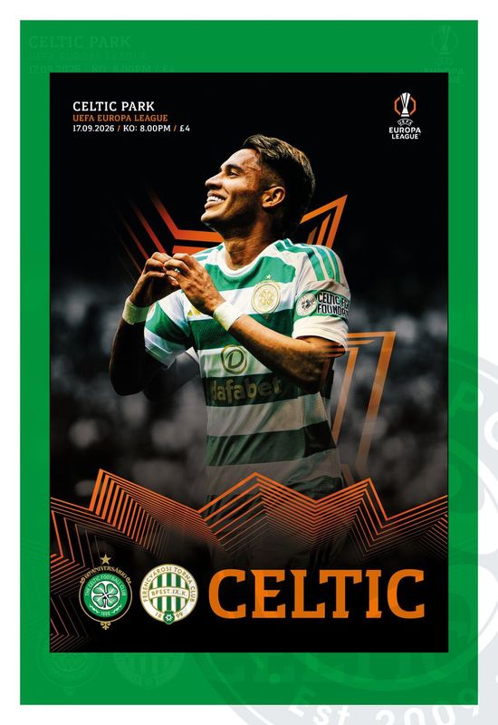 Celtic v Ferencváros - 16/09/26