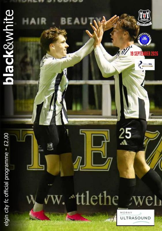 Elgin City v Stranraer - 19/09/26