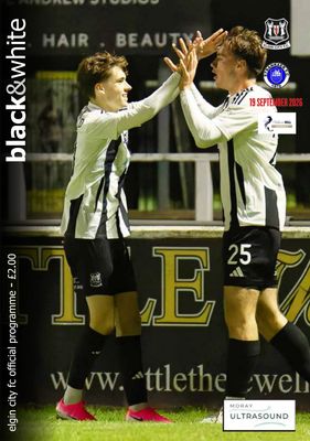 Elgin City v Stranraer - 19/09/26 Elgin City v Stranraer - 19/09/26