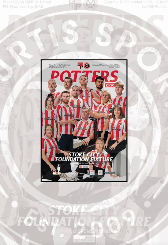 Stoke City v Sheffield United - 19/09/26