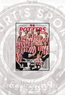 Stoke City v Sheffield United - 19/09/26 Stoke City v Sheffield United - 19/09/26