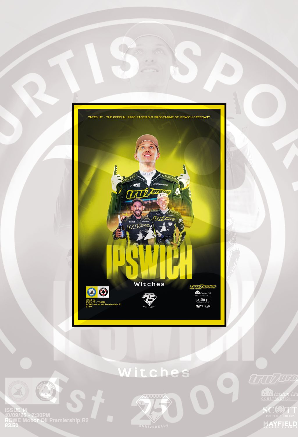 Ipswich Witches v Belle Vue Aces - 10/09/26