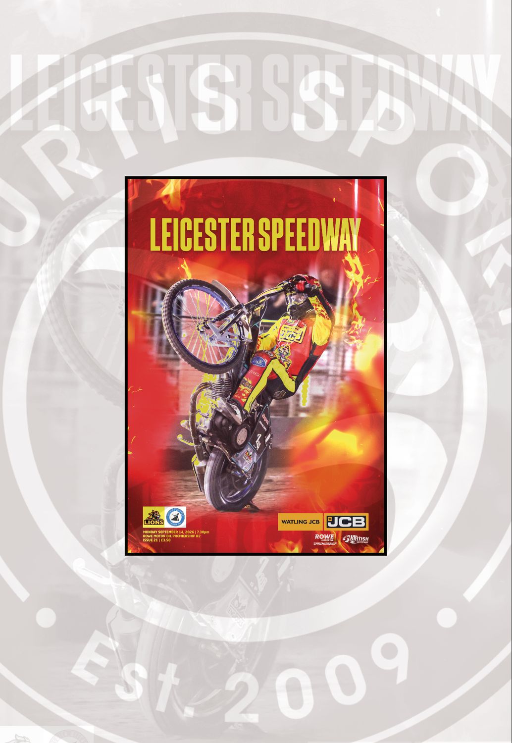 Leicester Lions v Ipswich Witches - 14/09/26 Leicester Lions v Ipswich Witches - 14/09/26