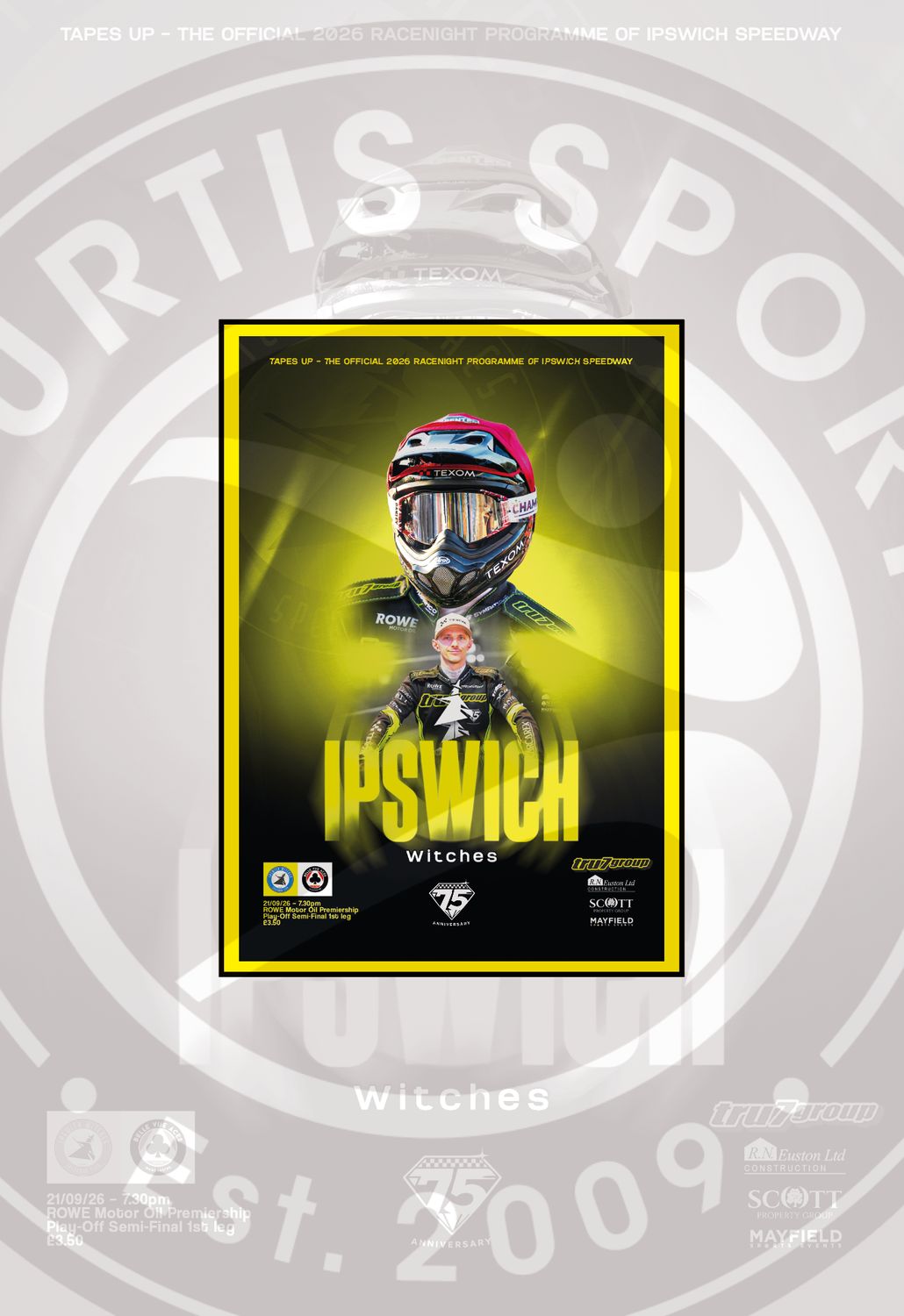 Ipswich Witches v Belle Vue Aces - 21/09/26
